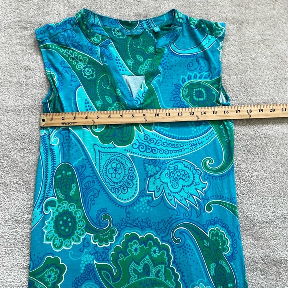 TORI RICHARD HONOLULU DON'T BE BLUE ALEXIA DRESS SIZE SMALL VACATION RESORT - Picture 7 of 11